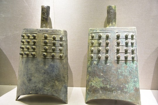 湖北恩施州古代編鐘文物