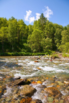 Mountains河