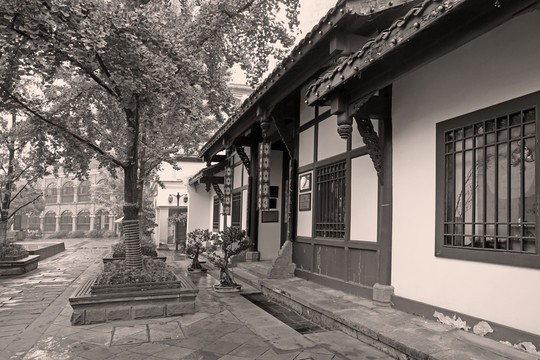 老重慶黑白照片