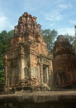 柬埔寨寺廟-吳哥窟-旅游景點(diǎn)