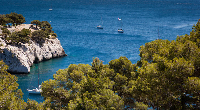 燦爛的南法國海岸（Calanques de Cassis）