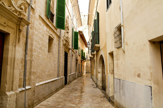巴里奧卡拉特拉瓦洛斯天井在Majorca Palma