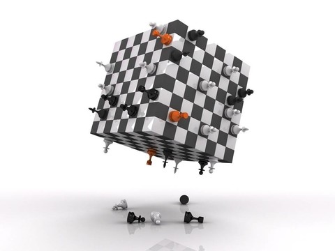 隨著數(shù)字3D棋盤(pán)戰(zhàn)斗