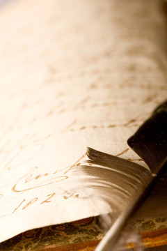 羽毛與舊書