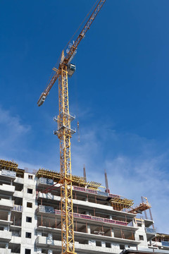 施工現(xiàn)場(chǎng)及起重機(jī)