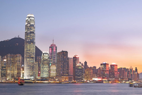 魔術(shù)小時(shí)的維多利亞港；香港
