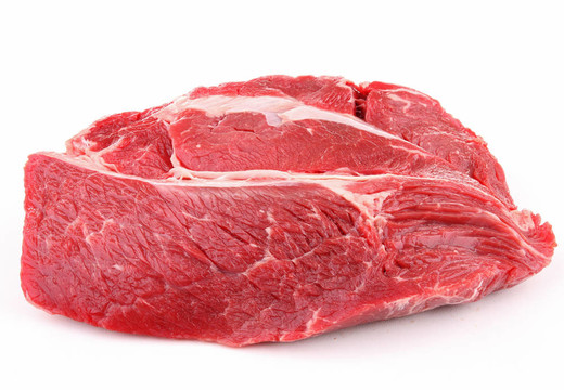 分離的生肉牛肉