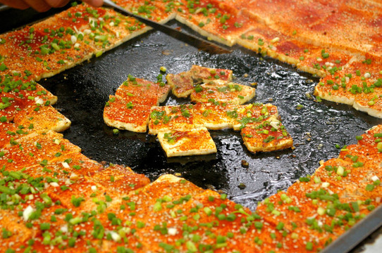 在中國炒豆腐