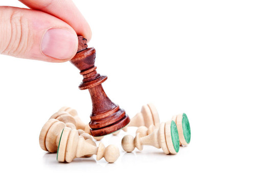 棋王包圍的棋子