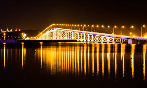 橋夜景
