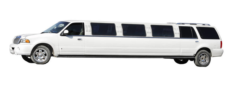 有敞篷車的豪華轎車
