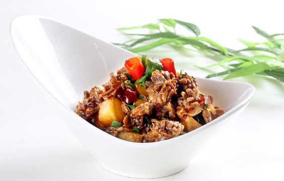 小土豆雞胗