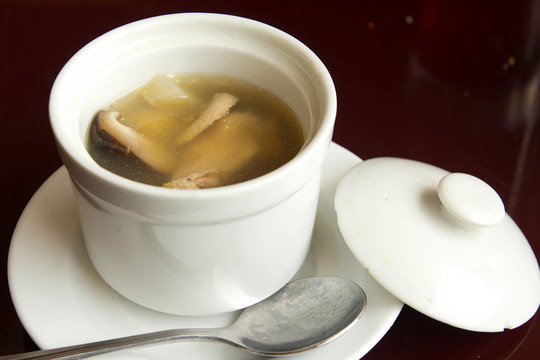 鮑魚雞菇湯
