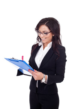 年輕女企業(yè)家記筆記