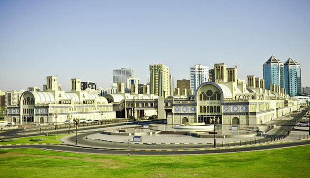 沙迦。UAE。老市場(chǎng)