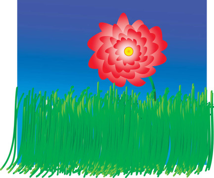 花和草