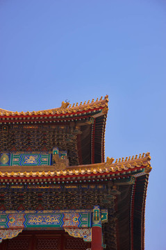 中國紫禁城的天臺