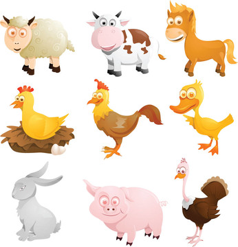 農(nóng)場里的動物
