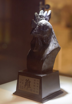 雞雕塑