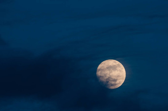 滿(mǎn)月夜景