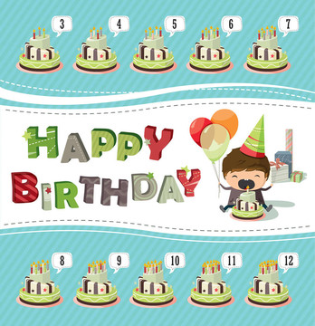 一張生日卡