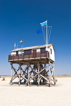 海灘上的St. Peter Ording