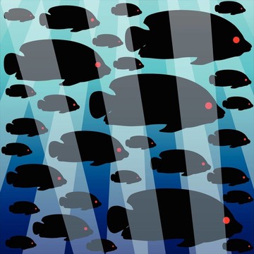 海中的魚