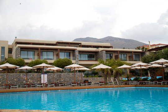 豪華別墅游泳池；Rhodes Greece