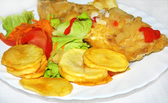 咸鱈魚(yú)葡萄牙板。