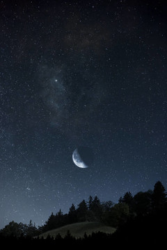 月亮和星星