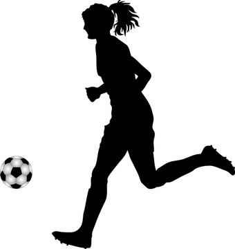 女子足球運動員
