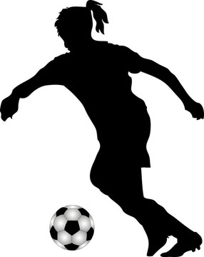 女子足球運動員