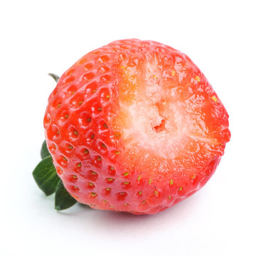 咬過的草莓