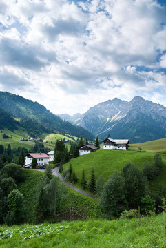 阿爾卑斯山村