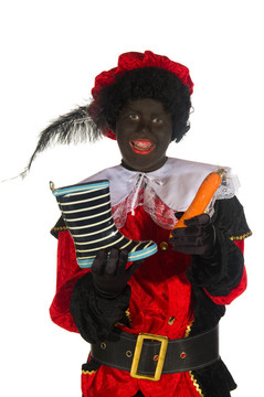 鞋和carrot Black Piet
