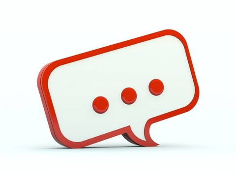 語音圖標。紅色系列