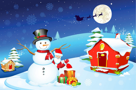 雪人Santa