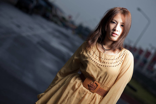 時(shí)尚美女亞洲女孩