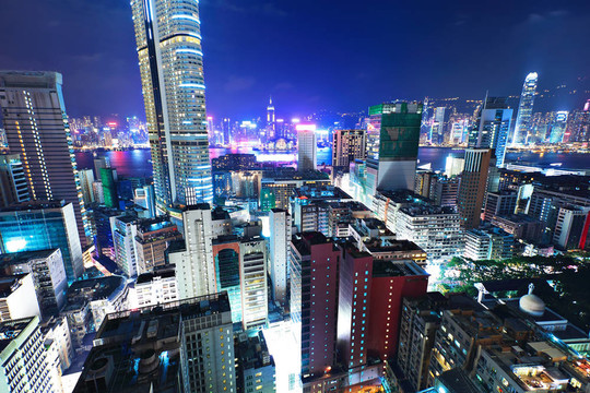 香港的夜晚