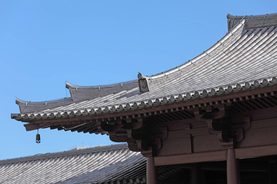 寺廟的屋頂