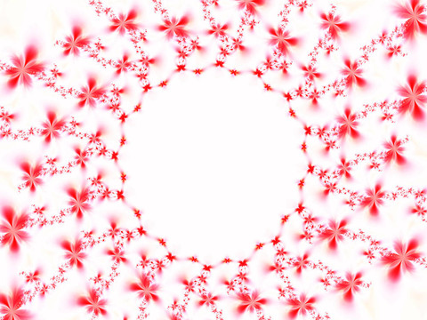 紛紛揚揚的花
