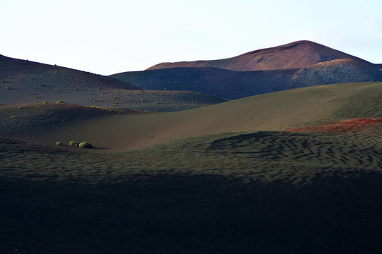 在國家公園蒂曼法亞火山景觀