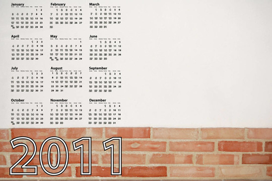 2011日歷