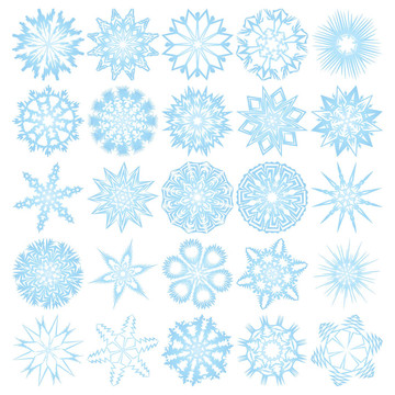 25片雪花