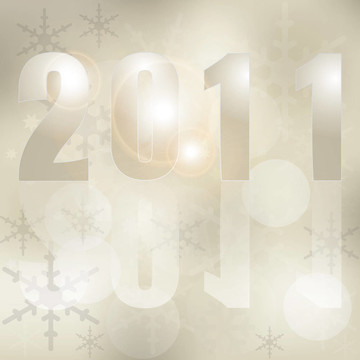 新年2011背景