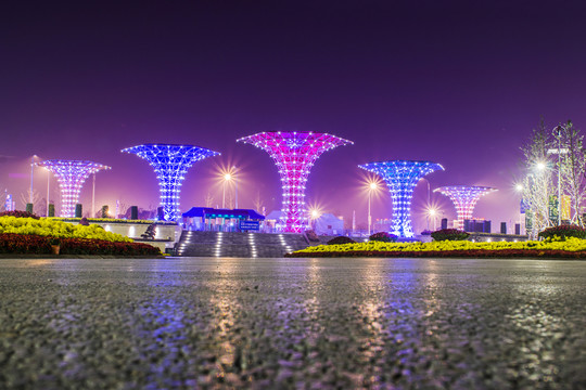 夜景燈光景觀