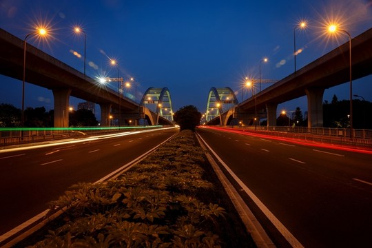 路橋夜景