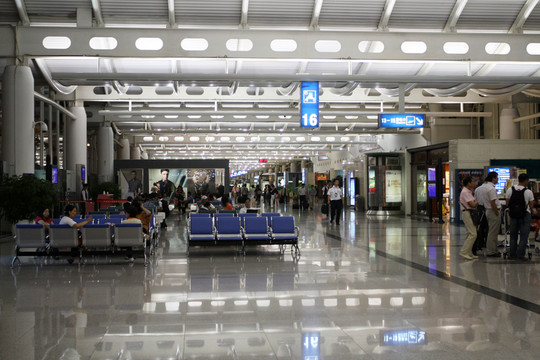 杭州蕭山機場 候機廳