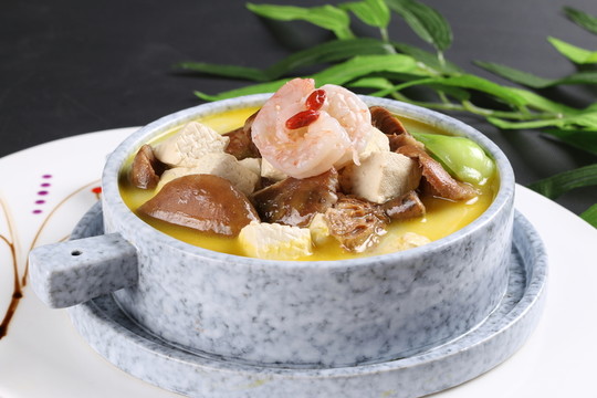 蘑菇燉豆腐