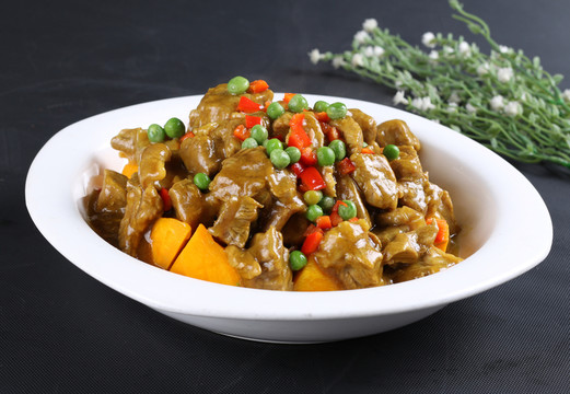 咖喱牛肉燴南瓜